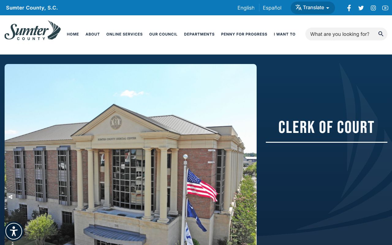 Sumter County Clerk of Court records office source