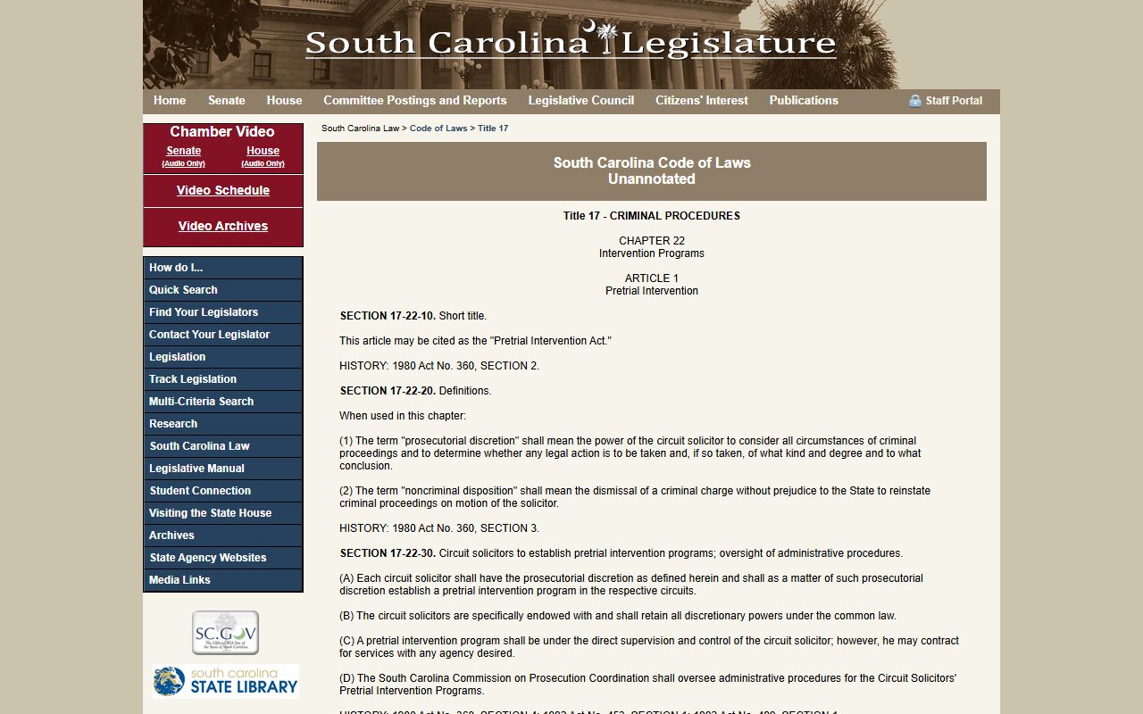 Sumter County criminal court records and South Carolina expungement law