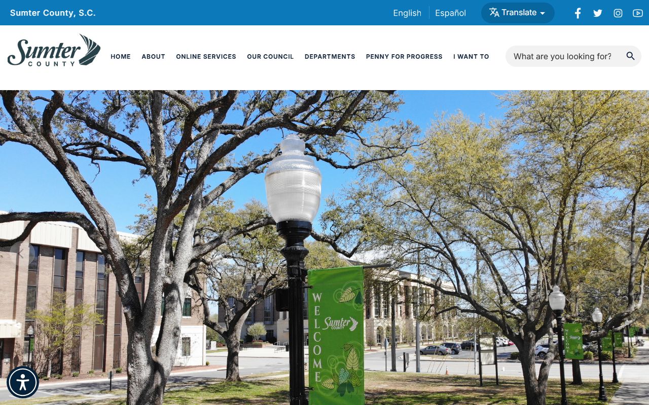Sumter County court records official county homepage